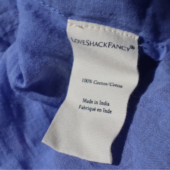 LoveShackFancy Blue Floral Dress - Picture 6 of 6